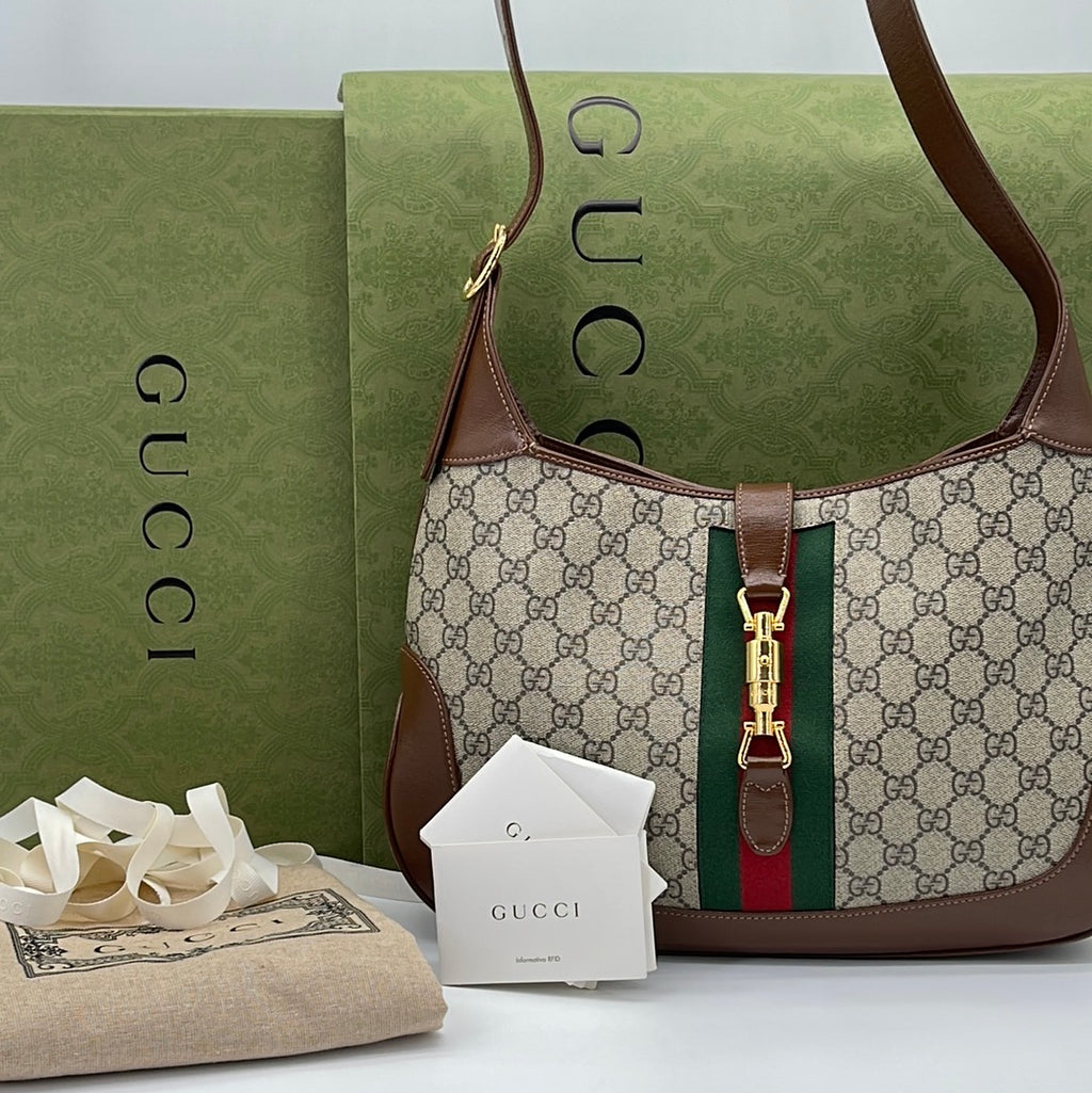 Preloved Gucci GG Supreme Sherryline Handbag Tote 4002003 082323 –  KimmieBBags LLC