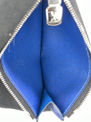 Preloved Louis Vuitton Monogram Taigarama Blue Coin Card Holder GHXT34 –  KimmieBBags LLC