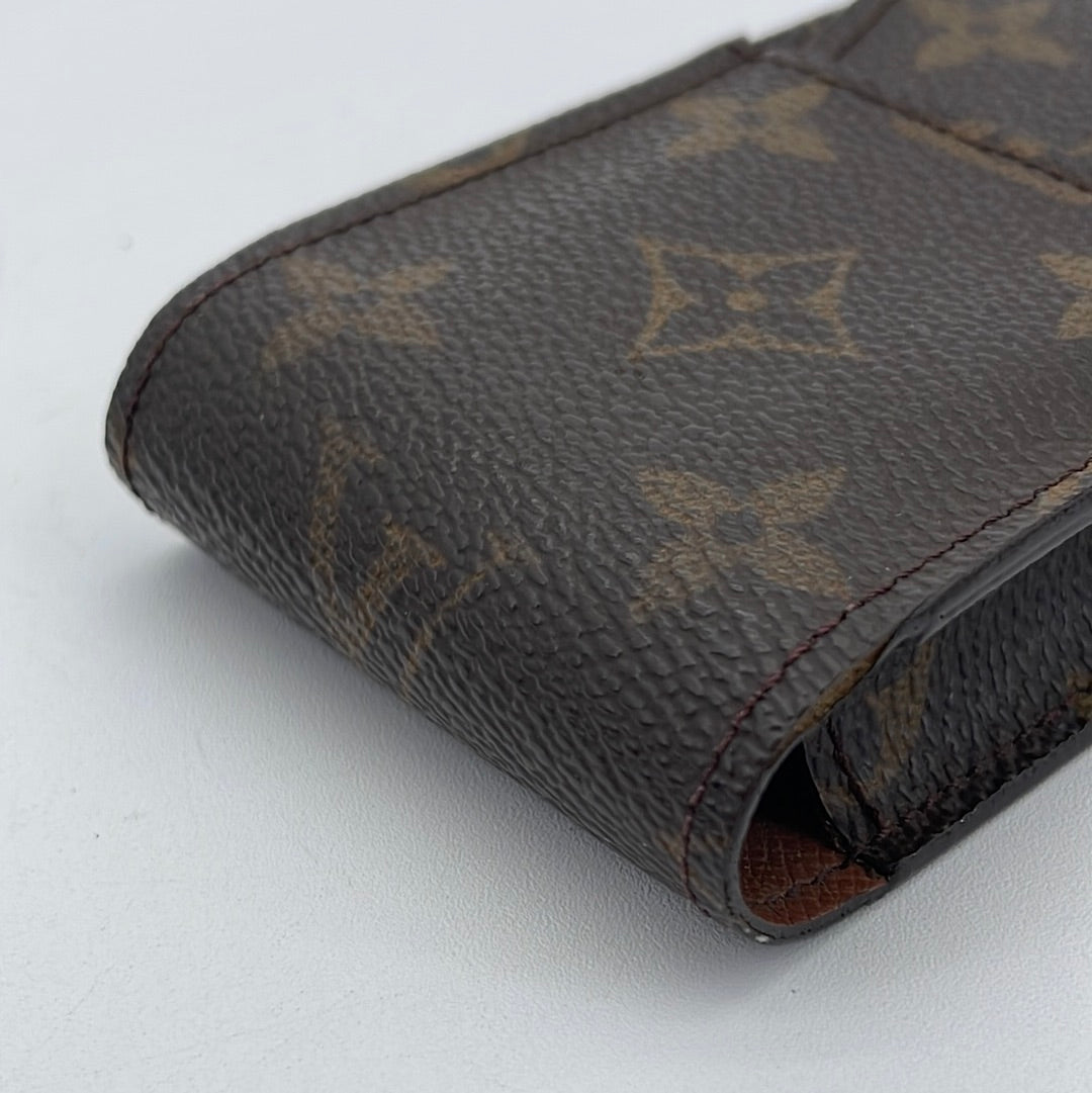 Buy [Used] LOUIS VUITTON Etuy Cigarette Tobacco Case Monogram