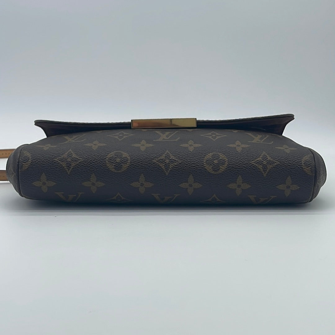 NTWRK - PRELOVED DISCONTINUED Louis Vuitton Favorite MM Damier Ebene Bag