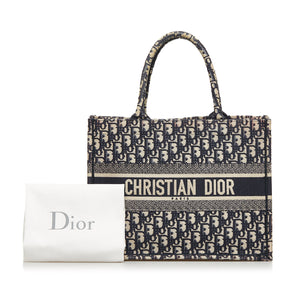 Christian Dior Book Tote Oblique Canvas Medium at 1stDibs