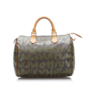 Louis Vuitton Vintage Speedy 30 bag in monogram canvas, in brown with  leather handles