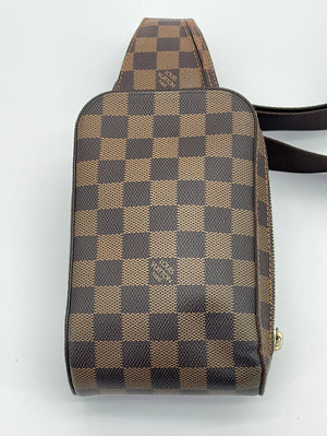 Louis Vuitton Damier Ebene Geronimos Body Bag Chest Bum Pack