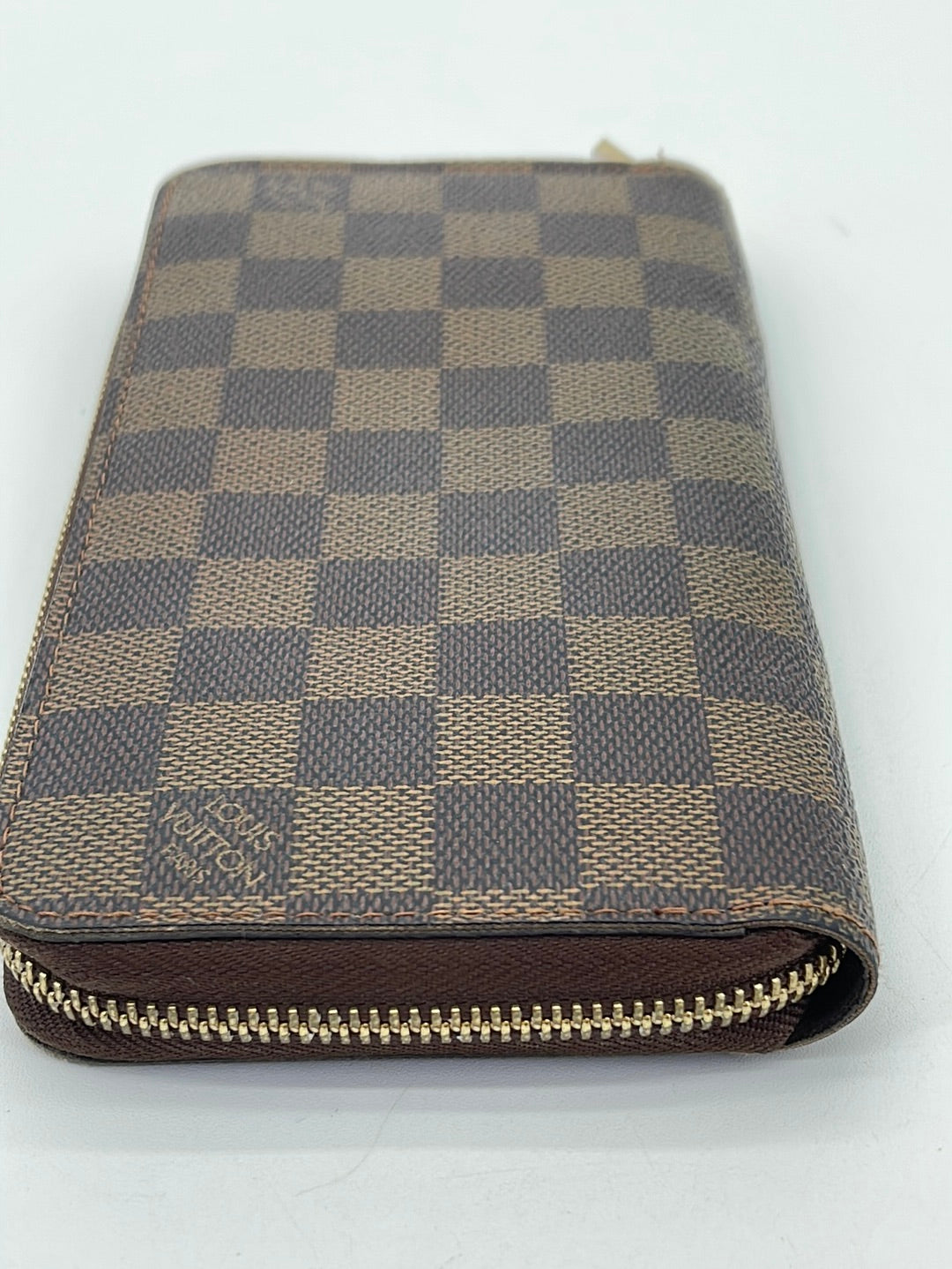 PRELOVED Louis Vuitton Damier Ebene Zippy Wallet W7XKDT6 041024 P