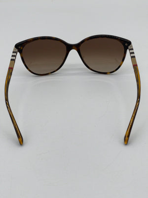 New Burberry Brown Tortoise Gradient Sunglasses DY11389365G 091024 H