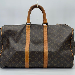 H Preloved Louis Vuitton Keepall 45 Monogram Duffle 9M3QG2T 051424