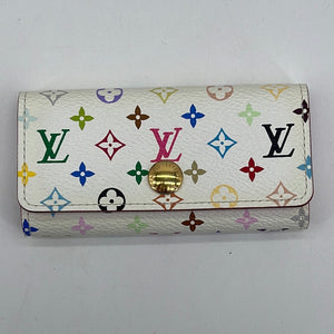 Louis Vuitton White Inclusion Speedy Key Holder and Bag Charm - Yoogi's  Closet