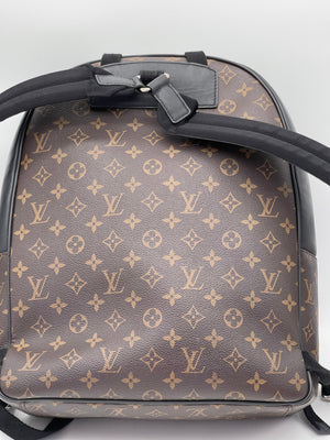 Preloved Louis Vuitton Josh Backpack Macassar Monogram Canvas DX72V63 112224 H