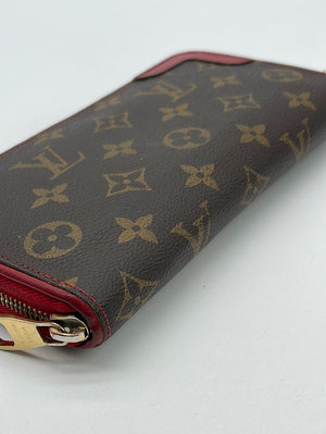 Louis Vuitton Monogram Retiro Zippy Wallet