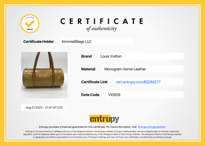 Louis Vuitton Louis Vuitton Bedford Jaune Yellow Vernis Leather