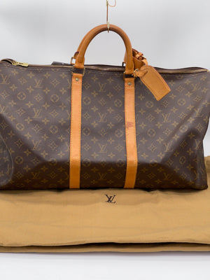 Preloved Louis Vuitton Keepall 55 Monogram Duffel Bag. 2KMCXHJ 073024 H