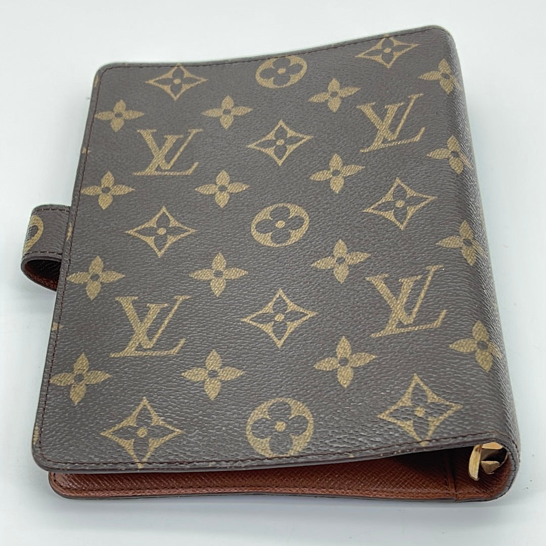 Preloved Louis Vuitton Monogram Agenda MM Day Planner 9W3G48D 040924 P