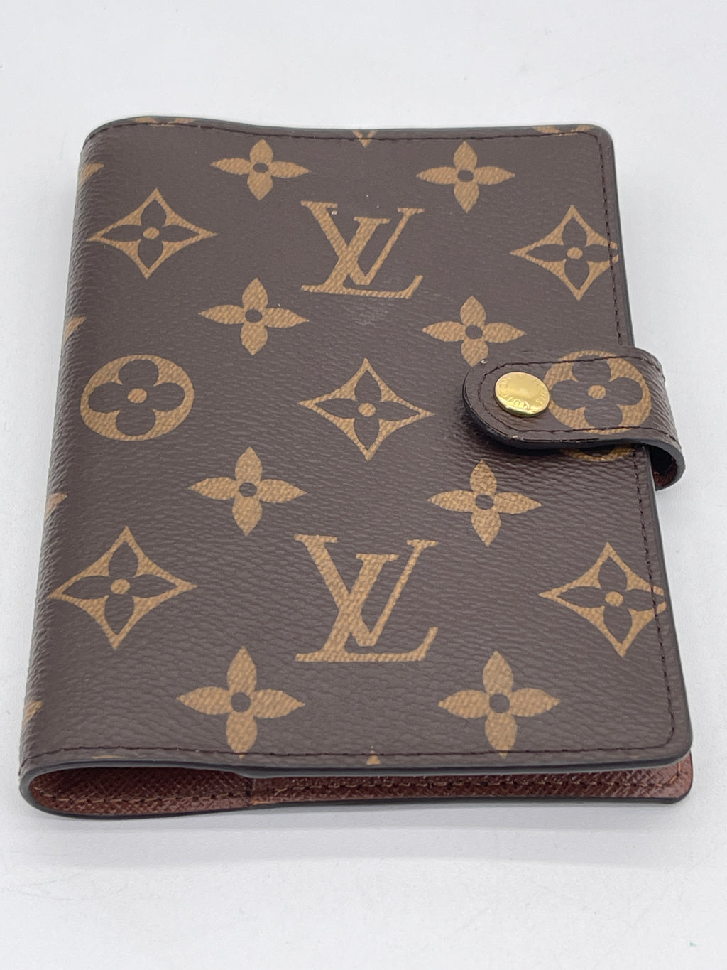 Preloved Louis Vuitton Monogram Agenda PM Day Planner Cover with Initials M.H 69KB2WC 061724 H