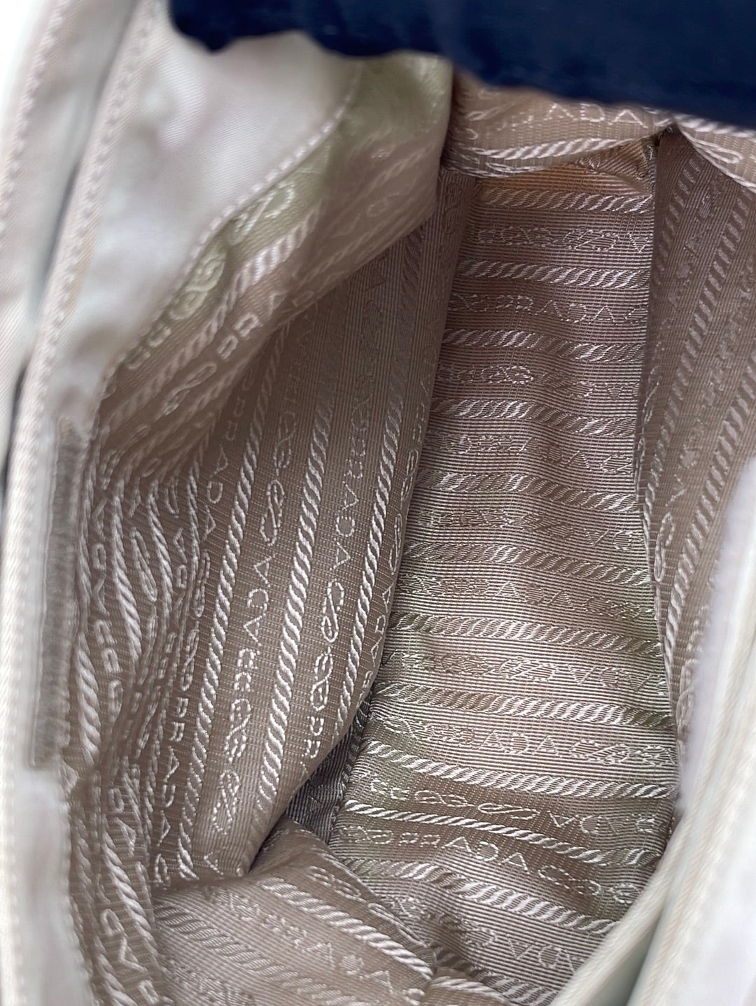 Prada golden beige hobo tessuto shoulder bag – My Girlfriend's Wardrobe LLC