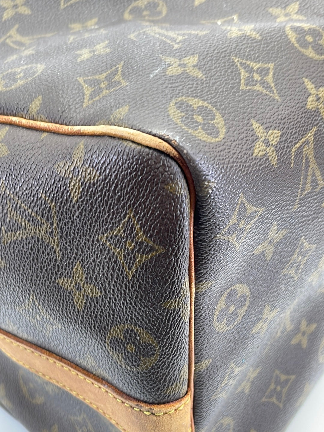 Preloved Louis Vuitton Keepall 50 Bandoliere Monogram Duffel Bag V69YGHW 041524 H