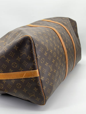 Vintage Louis Vuitton Keepall 60 Monogram Bandolier Bag VI882 082323 $ –  KimmieBBags LLC