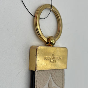 Preloved Louis Vuitton Beige Maxi Dragonne Key Holder 163 040924 P