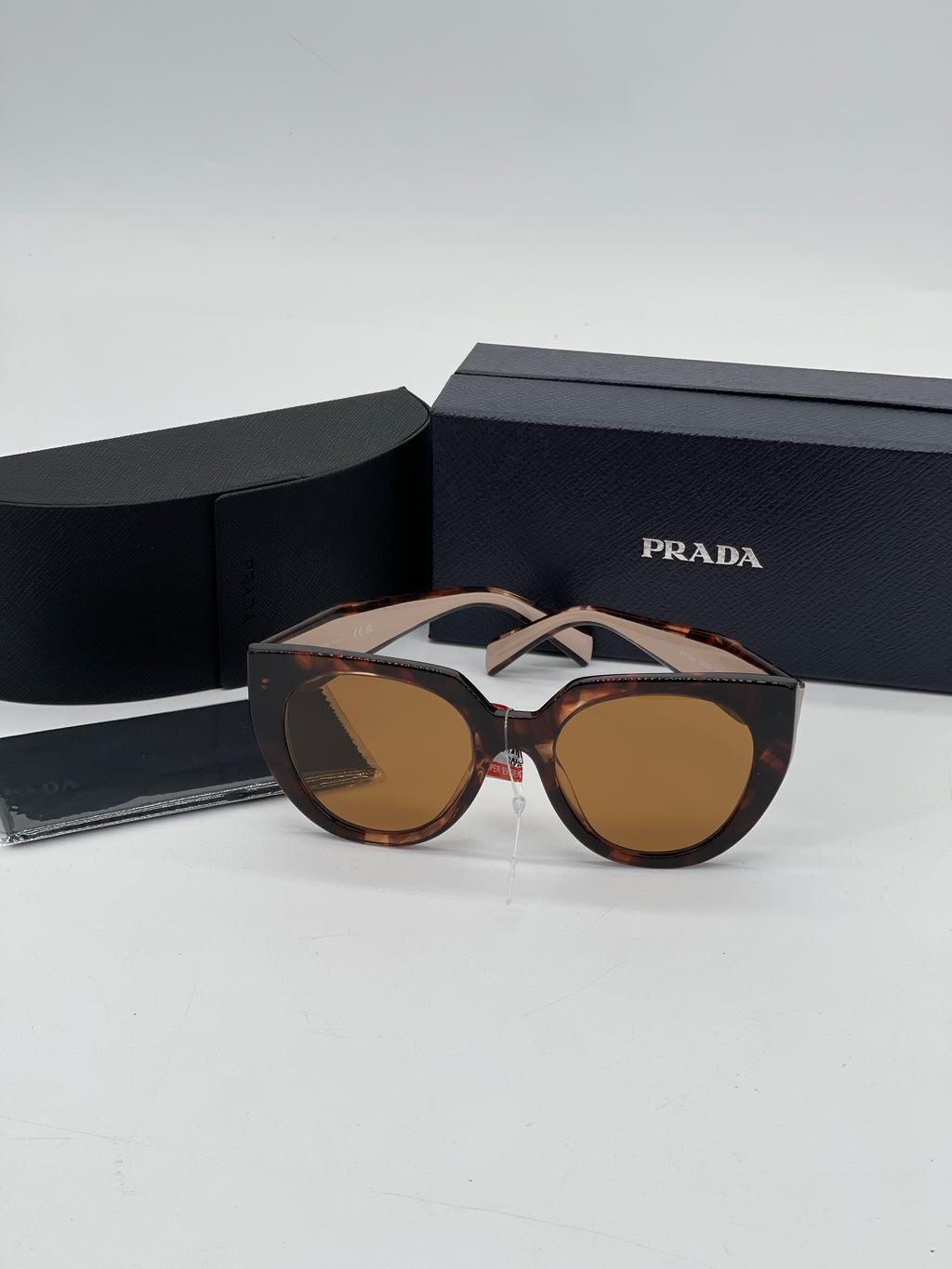 New Prada Caramel Tortoise Sunglasses BP02710769G 091024 H