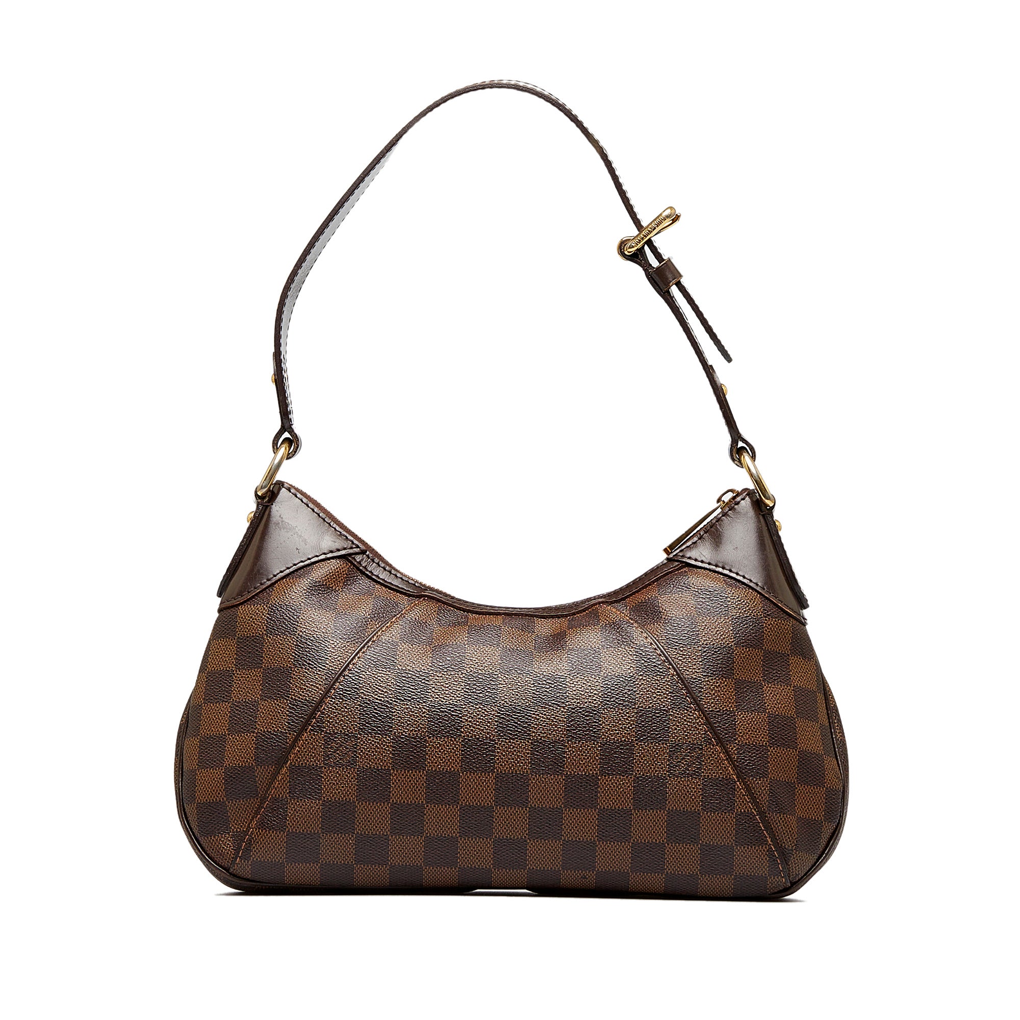 Brown Louis Vuitton Damier Ebene Thames PM Shoulder Bag