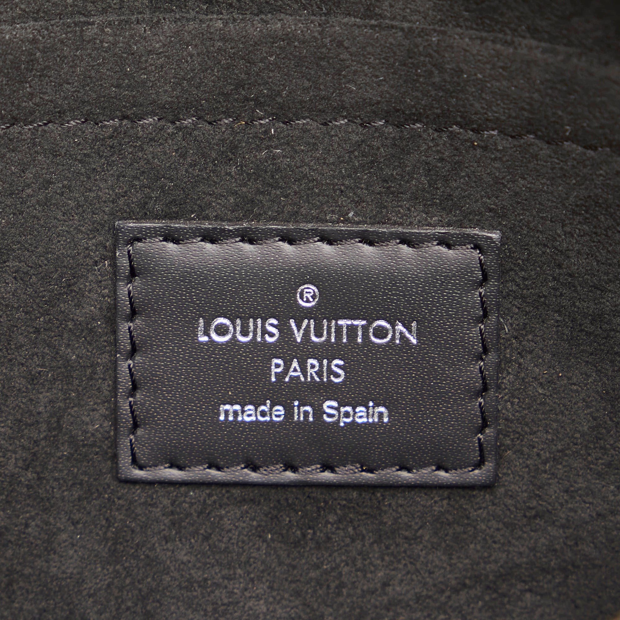Vuitton NIB Grey Denim Neverfull MM - Vintage Lux
