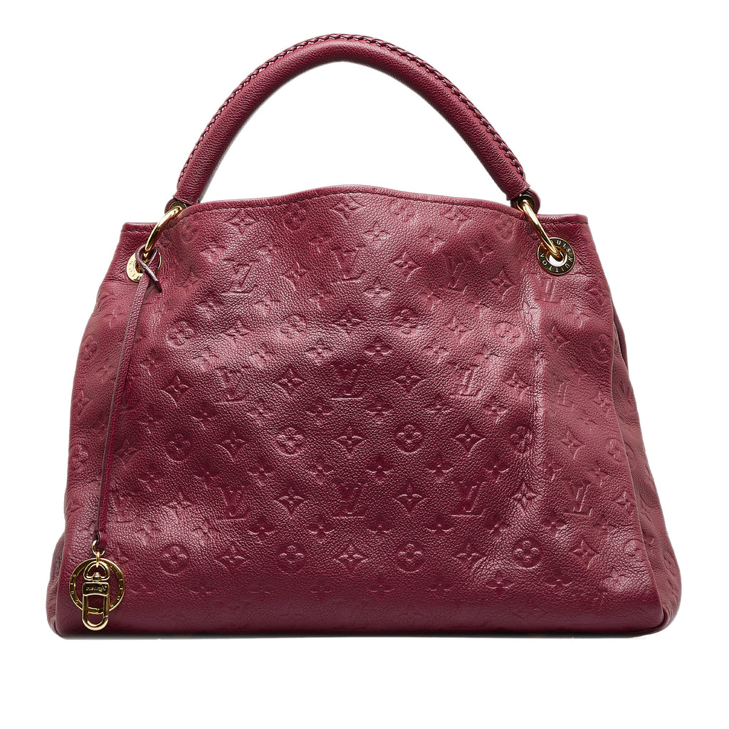 Preloved Louis Vuitton Artsy Raspberry Monogram Empreinte Leather MM Handbag 7GBC64X 030724 Y