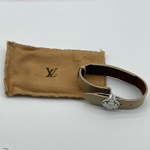 Louis Vuitton Beige Vernis Wish Wrap Bracelet