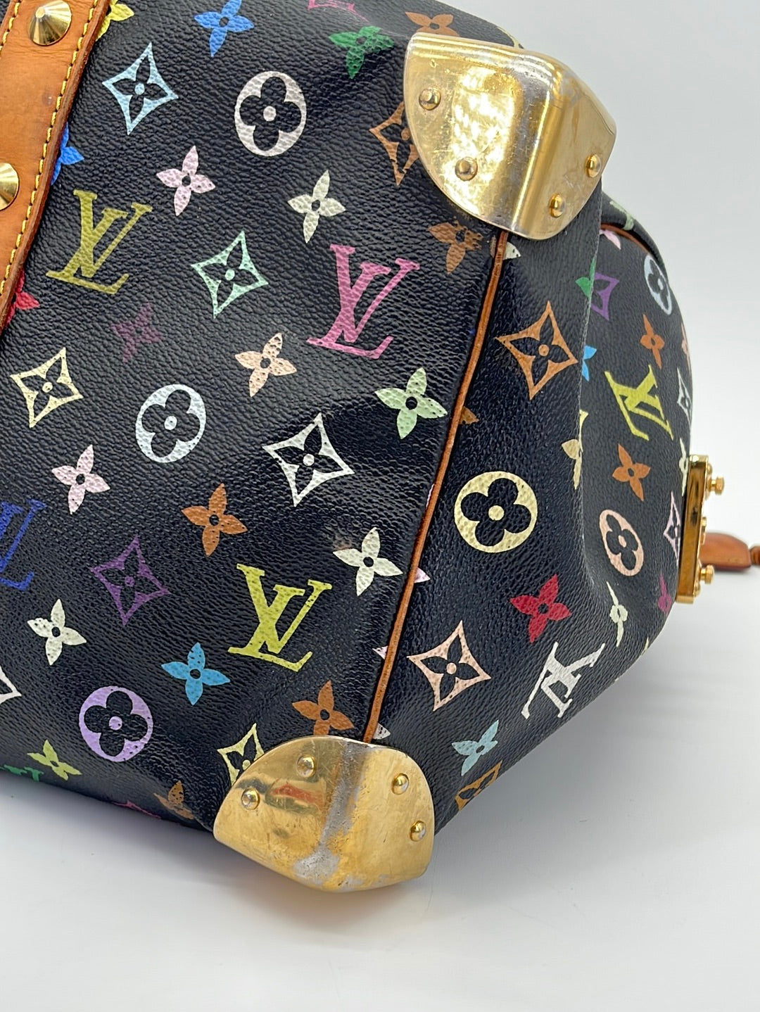 FWRD Renew Louis Vuitton Takashi Murakami Monogram Keepall 45 Boston Bag in  Multi