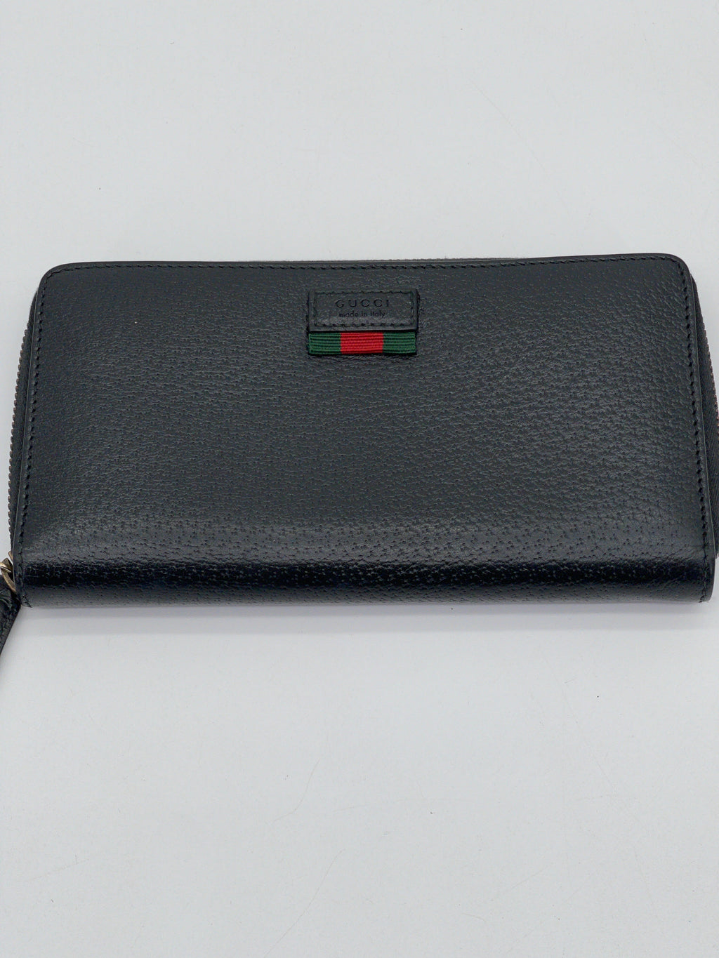 Preloved Gucci Black Leather Zippy Long Wallet 679GTW4 061724 P