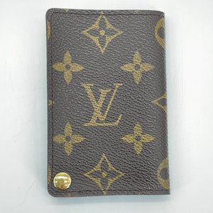 PRELOVED Louis Vuitton Monogram Canvas Porte Cartes Pression Card Case RWT69QJ 041224 H