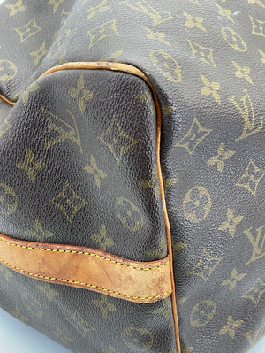 Preloved Louis Vuitton Keepall 50 Bandoliere Monogram Duffel Bag V69YGHW 041524 H