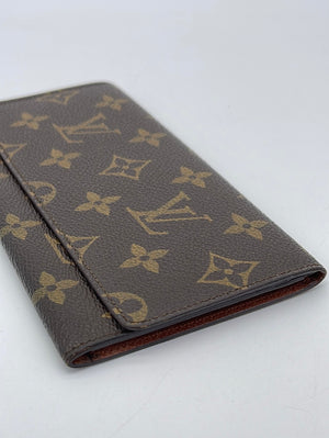 Preloved Louis Vuitton Monogram Checkbook Cover MI8910 022324 H