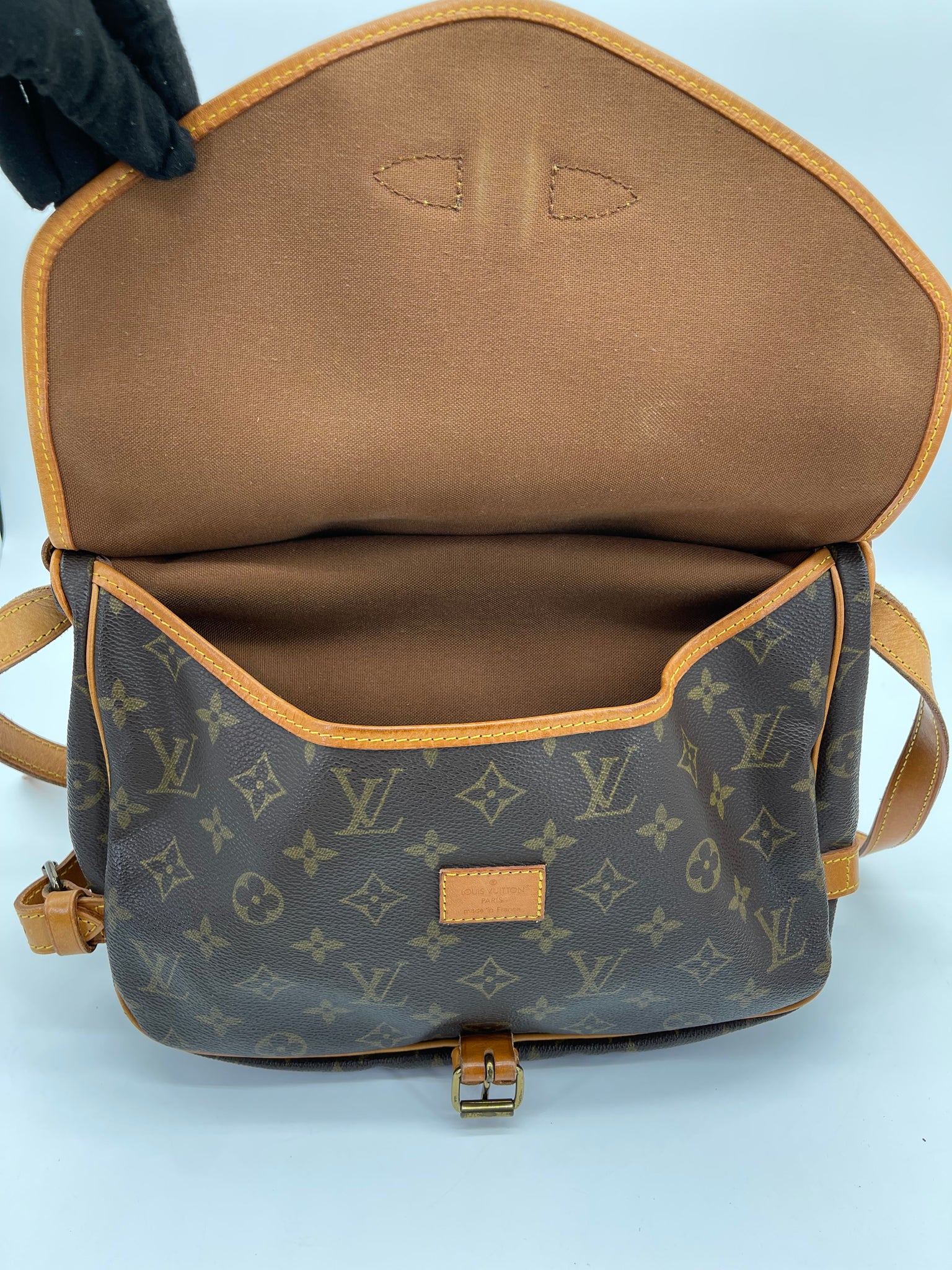 Preloved Louis Vuitton Monogram Saumur 30 Crossbody Bag 8KQMHD4 080624 H