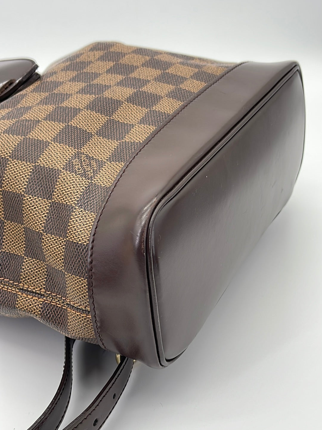 Preloved Louis Vuitton Damier Ebene Soho Backpack TH0042 081123