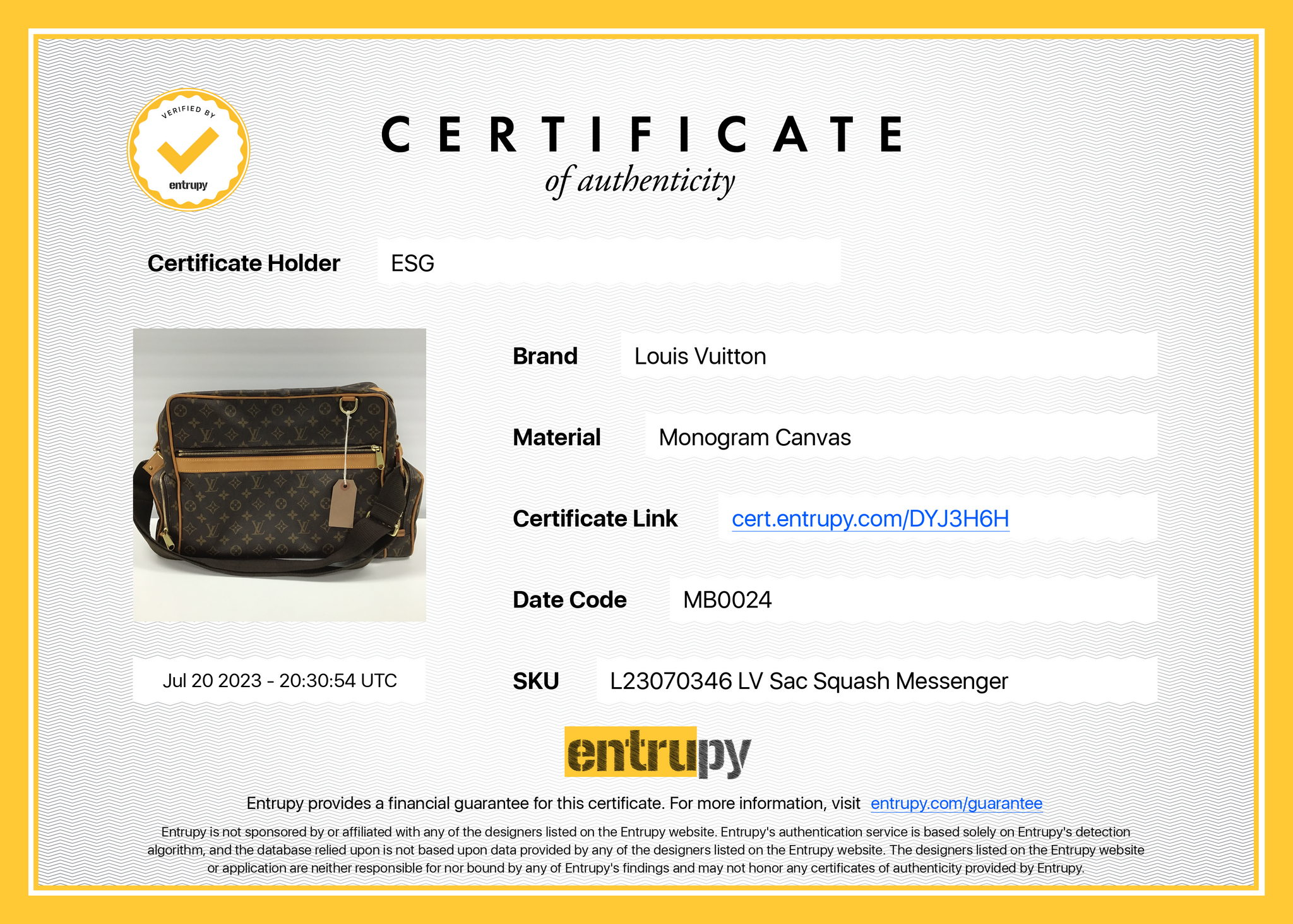 Louis Vuitton 2018 Pre-owned Matchpoint Messenger Bag - Blue
