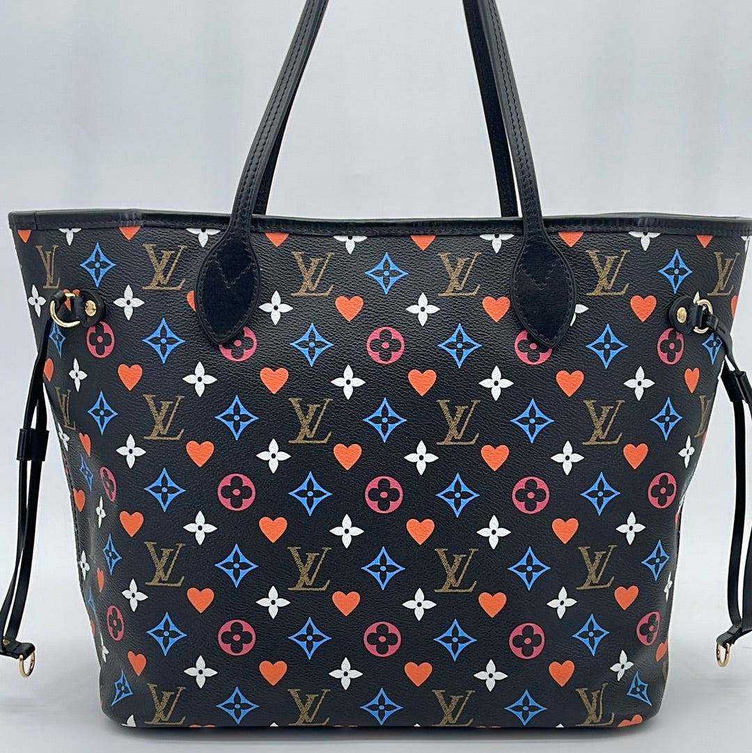 SNEAK PEEK Preloved Limited Edition Louis Vuitton Neverfull MM By the –  KimmieBBags LLC