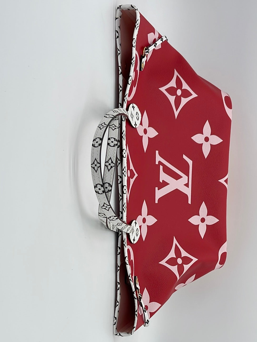 Louis Vuitton Neverfull Monogram Giant Mm Red/pink Lining