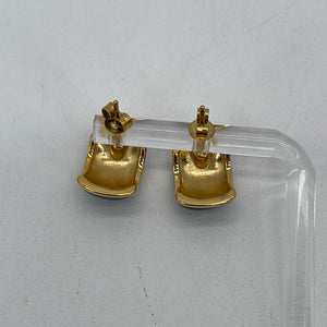 NEW Stainless Steel 18K Gold Plated and Gold Curve Earrings 051524