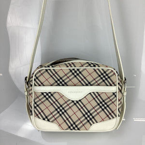 Preloved BURBERRY Cream Nova Check Shoulder Bag DCG2W4Q 050324 B