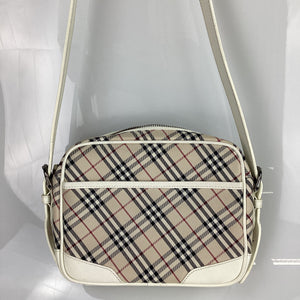 Preloved BURBERRY Cream Nova Check Shoulder Bag DCG2W4Q 050324 B