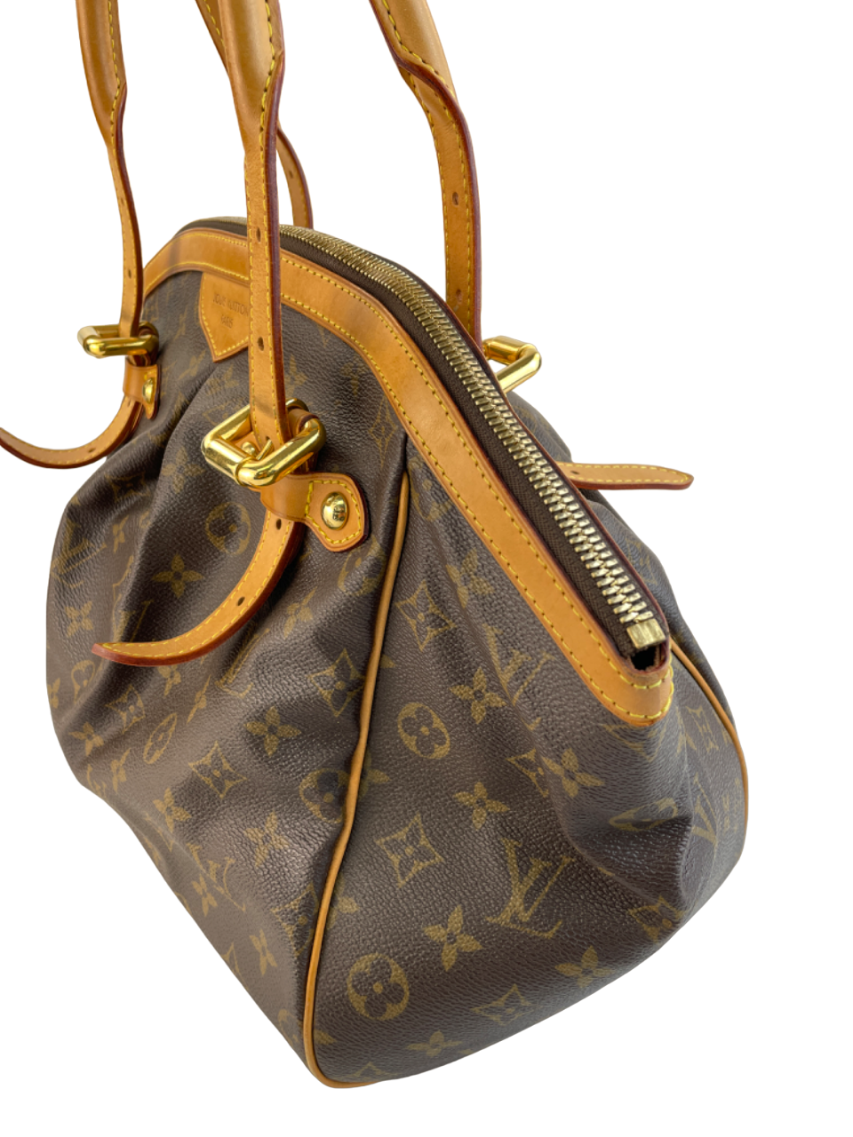 Louis Vuitton Tivoli GM Brown Shoulder Canvas Monogram Bag