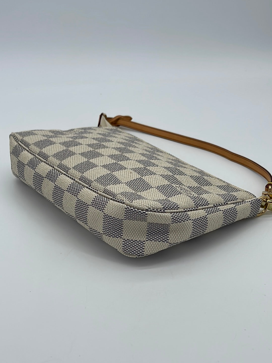 Preloved Louis Vuitton Damier Azur Accessories Pochette Bag CA2140