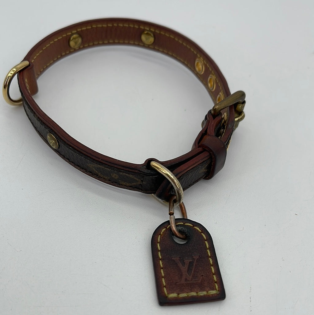 Preloved BEBE'S Louis Vuitton Monogram Dog Collar PM XD46V33 050124 H