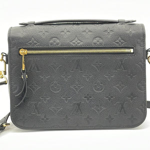 Preloved Louis Vuitton Black Monogram Empreinte Bagatelle Shoulder Bag –  KimmieBBags LLC