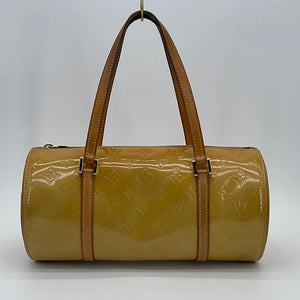 Louis Vuitton Monogram Vernis Leather Bedford Bag Yellow — Vintage Gems