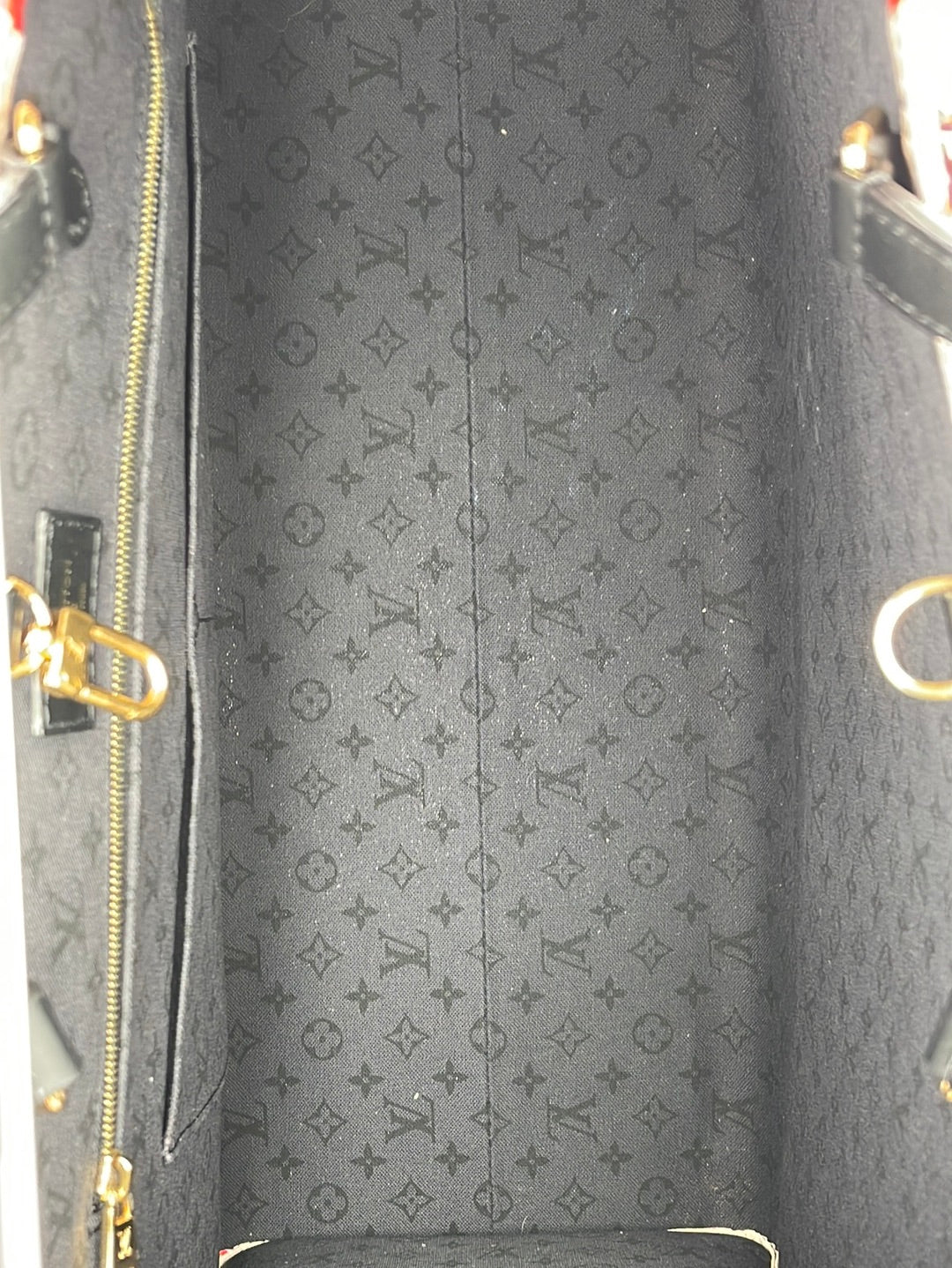 Louis Vuitton OnTheGo Tote Limited Edition Floral Monogram Canvas