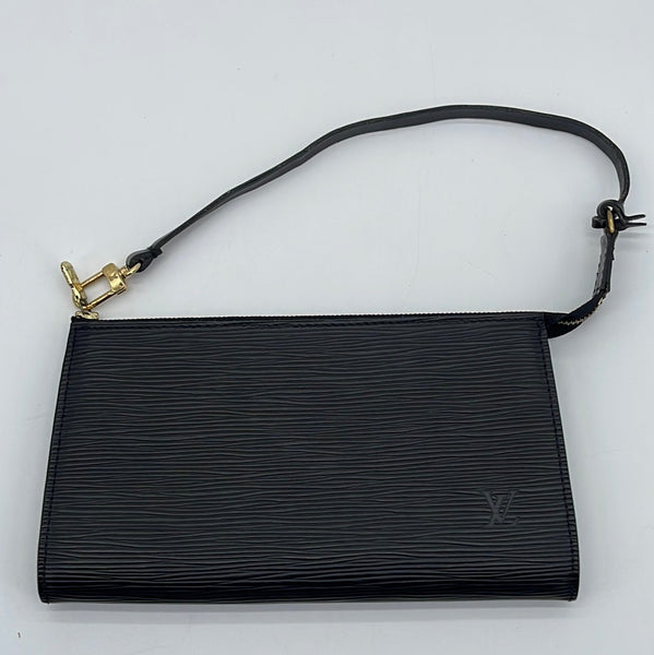 Louis Vuitton Pochette Black Epi