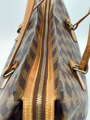 LOUIS VUITTON Damier Ebène Canvas Berkeley Bag - Chelsea Vintage Couture