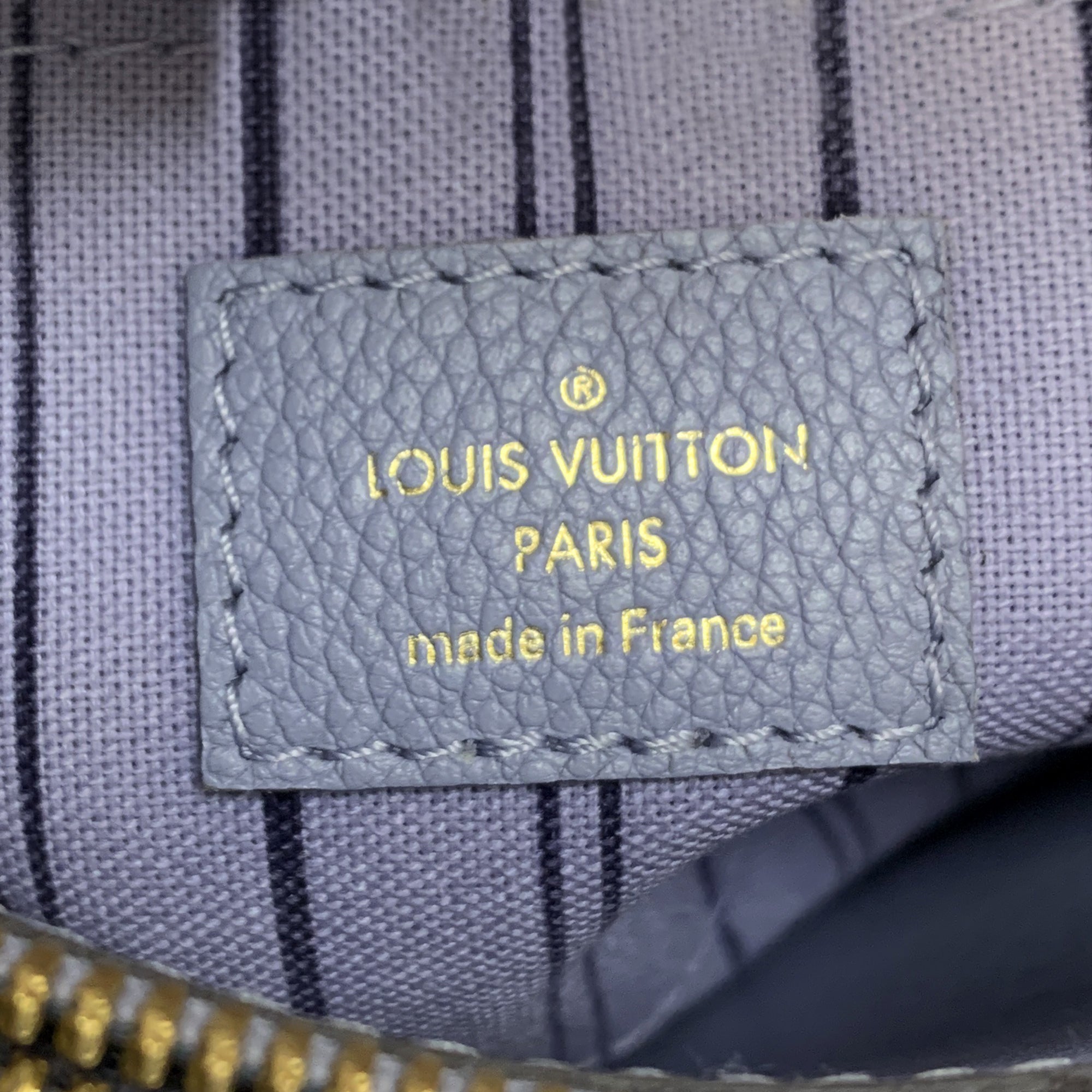 Preloved Louis Vuitton Montaigne BB Empreinte Monogram Bag with