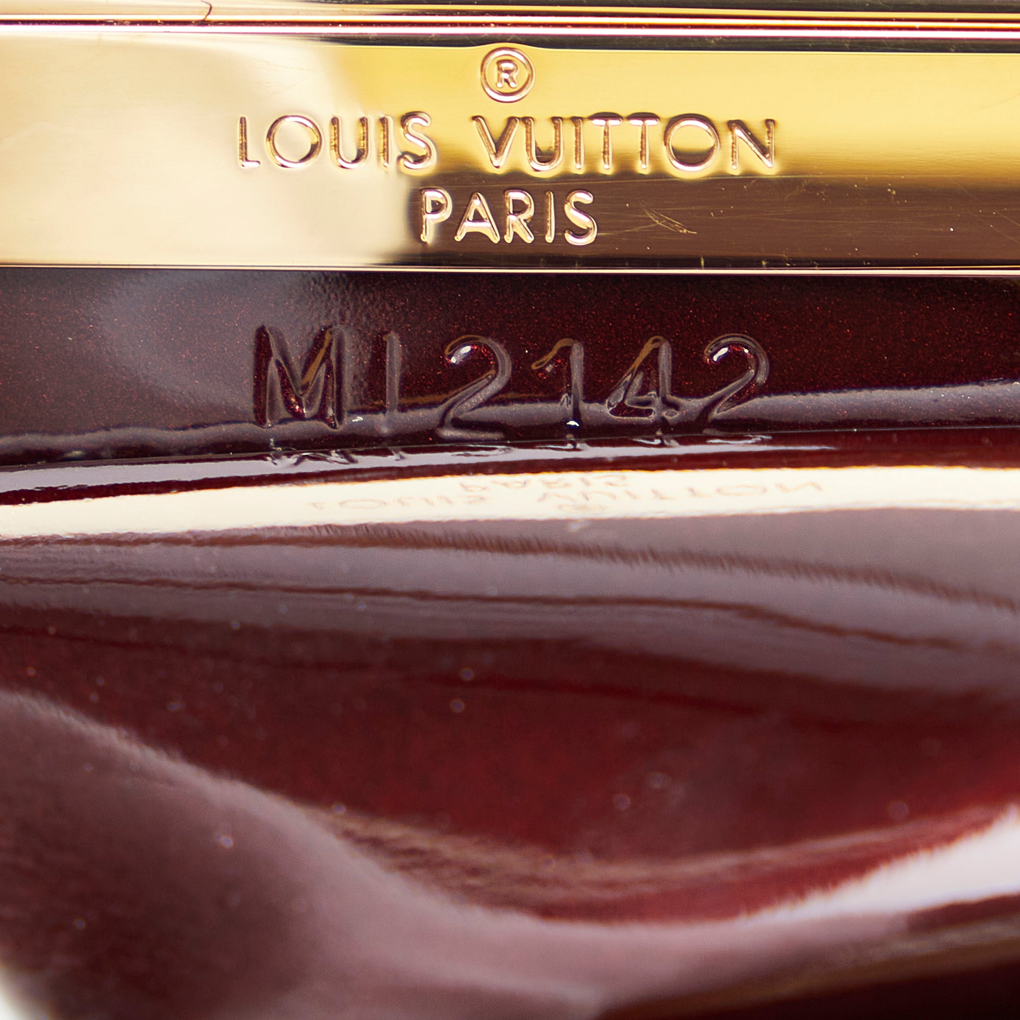 Auth LOUIS VUITTON Wilshire PM M93641 Amarante Monogram Vernis - MI1099  Handbag