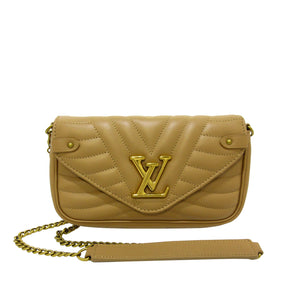 Louis Vuitton lv new wave chain shoulder bag original leather version totes